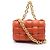 Borsa a Spalla The Chain Cassette Bottega Veneta Arancione