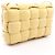 Borsa a Spalla Padded Cassette Bottega Veneta Giallo - vista 2