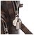 Borsa a tracolla Louis Vuitton Amazon Damier Savannah Chapman Brothers Marrone Nero Multicolore - vista 13