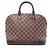 Borsa Louis Vuitton Alma Damier Ebene Marrone