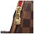 Borsa Louis Vuitton Alma Damier Ebene Marrone - vista 11