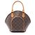 Borsa Louis Vuitton Ellipse PM Marrone