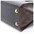 Borsa Louis Vuitton On My Side MM Monogram Noir Marrone Nero - vista 10