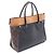 Borsa Louis Vuitton On My Side MM Monogram Noir Marrone Nero - vista 2