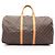 Borsa Boston Louis Vuitton Keepall 55 Marrone