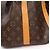 Borsa Boston Louis Vuitton Keepall 55 Marrone - vista 12