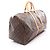 Borsa Boston Louis Vuitton Keepall 55 Marrone - vista 2