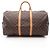 Borsa Boston Louis Vuitton Keepall 55 Marrone