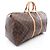 Borsa Boston Louis Vuitton Keepall 55 Marrone - vista 2