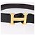 Hermès Hermes Constance Reversible Belt Leather Medium Black - view 5