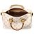 Louis Vuitton Speedy Bandouliere 25 Monogram White Bianco Monogramma - vista 2
