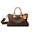 Louis Vuitton Speedy 30 Bandoulière Monogram Silk Tech Marrone Monogramma