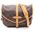 Borsa a Spalla Louis Vuitton Saumur 30 Marrone