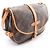 Borsa a Spalla Louis Vuitton Saumur 30 Marrone - vista 2
