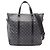 Louis Vuitton Tadao PM Tote/Borsa a 2 vie Nero
