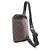 Borsa a tracolla Louis Vuitton Chalk Marrone Multicolore - vista 2