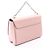 Borsa 2-Way Louis Vuitton Twist MM Rosa Bianco - vista 2