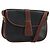 Céline Celine Vintage Flap Leather Nero
