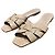 Saint Laurent Sandali Tribute Nu Pieds in vernice Beige