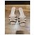 Saint Laurent Sandali Tribute Nu Pieds in vernice Beige - vista 2