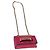 Dior Borsa J'Adior con patta in pelle rossa Bordò