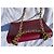 Dior Borsa J'Adior con patta in pelle rossa Bordò - vista 4