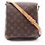 Borsa a tracolla Louis Vuitton Musette Salsa Short Strap Marrone