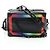 Borsa a tracolla Louis Vuitton Mini Soft Trunk Taiga Rainbow Nero Multicolore