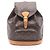 Louis Vuitton Montsouris MM Backpack/Handbag Brown