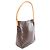 Borsa a Spalla Louis Vuitton Looping GM Monogram Marrone - vista 2