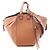 Borsa a mano Loewe Hammock Small 2-Way in pelle Marrone