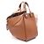 Borsa a mano Loewe Hammock Small 2-Way in pelle Marrone - vista 2