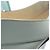 Borsa a mano in pelle Loewe Hammock Small 2-Way Blu - vista 9