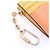 Tarjetero Anagram Square LOEWE con llavero Castaño Rosa Naranja - vista 5