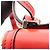 Bolso de hombro de cuero rojo Loewe Barcelona - vista 12