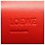 Bolso de hombro de cuero rojo Loewe Barcelona - vista 4