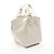 Borsa Loewe Hammock in pelle bianca Bianco - vista 2