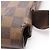 Borsa a Spalla Louis Vuitton Brooklyn PM Damier Ebene Marrone - vista 10