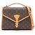 Borsa 2-Way Louis Vuitton Bel Air Monogram Marrone