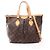 Borsa 2-Way Louis Vuitton Palermo PM Monogram Marrone