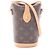 Borsa a tracolla Louis Vuitton Monogram Fold Me Pouch Marrone