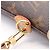 Borsa a tracolla Louis Vuitton Monogram Fold Me Pouch Marrone - vista 7