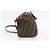 Fendi Vintage Bauletto Zucca Canvas Medium Bordò - vista 3