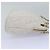 Chanel Vintage Zip Chain Matelassé Caviar Medium Bianco - vista 4