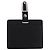 Saffiano PRADA Card Case Safiano leather Black Silver 2MC122 Auth BA14392A Silvery - view 2