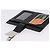 Saffiano PRADA Card Case Safiano leather Black Silver 2MC122 Auth BA14392A Silvery - view 5