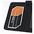 Saffiano PRADA Card Case Safiano leather Black Silver 2MC122 Auth BA14392A Silvery - view 9