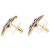 CHANEL Star Coco Mark Pierce Metal Gold Tone CC Auth SW2654SAM - vista 10