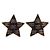 CHANEL Star Coco Mark Pierce Metal Gold Tone CC Auth SW2654SAM - vista 13