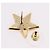 CHANEL Star Coco Mark Pierce Metal Gold Tone CC Auth SW2654SAM - vista 9